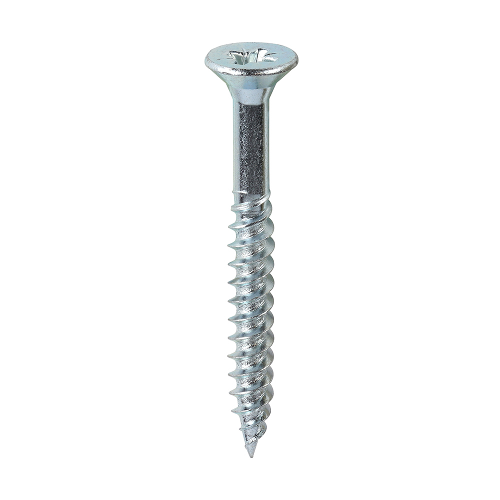 12 x 2 Twin Woodscrew PZ3 CSK Zinc