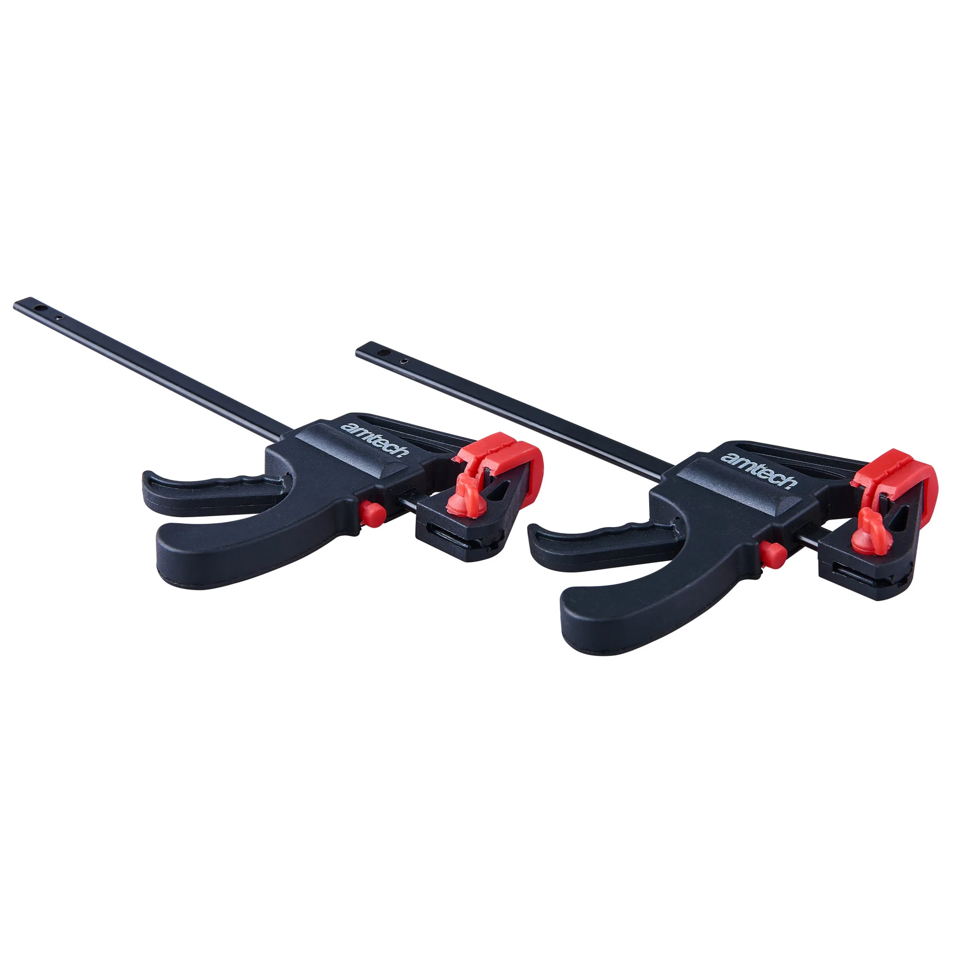 2 Piece 100mm (4'') Ratchet Speed Clamp Set