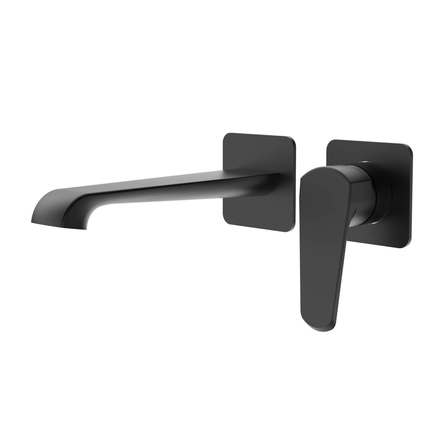 Montana Wall Mounted Basin Mixer Black