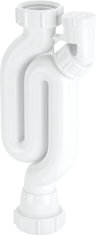 McAlpine 1 1/2" Anti-Syphon Straight Through Trap