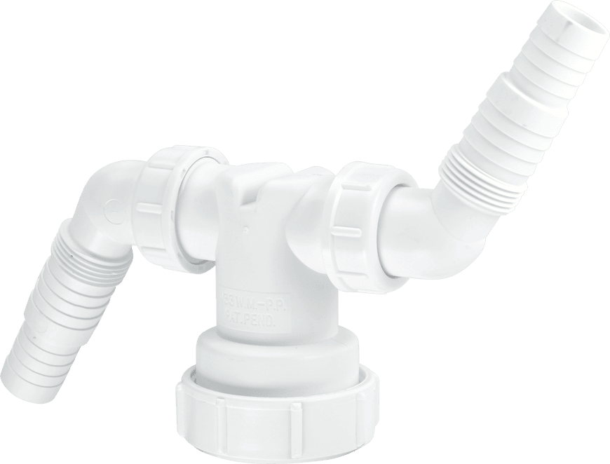 McAlpine 1 1/2" Twin Connector for 2 Nozzle