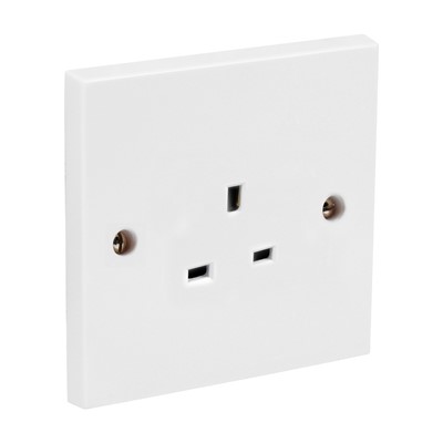 Unswitched Socket 1 Gang 13Amp