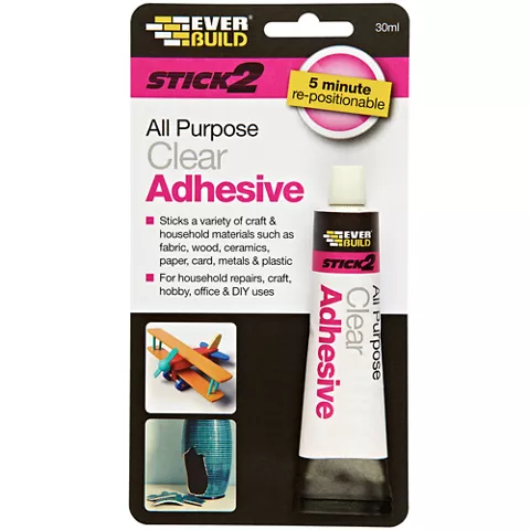 Stick 2 All Purpose Clear Adhesive 30ml
