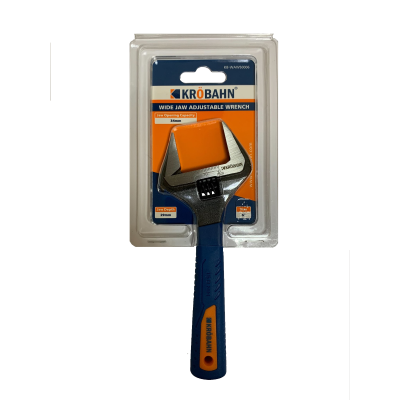 Wide Jaw Adjustable Wrench - 6"