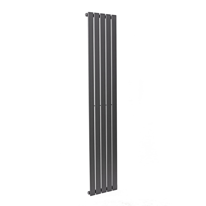 Scudo Bravo Designer Radiator, Single Panel, 1800 x 340mm — Anthracite