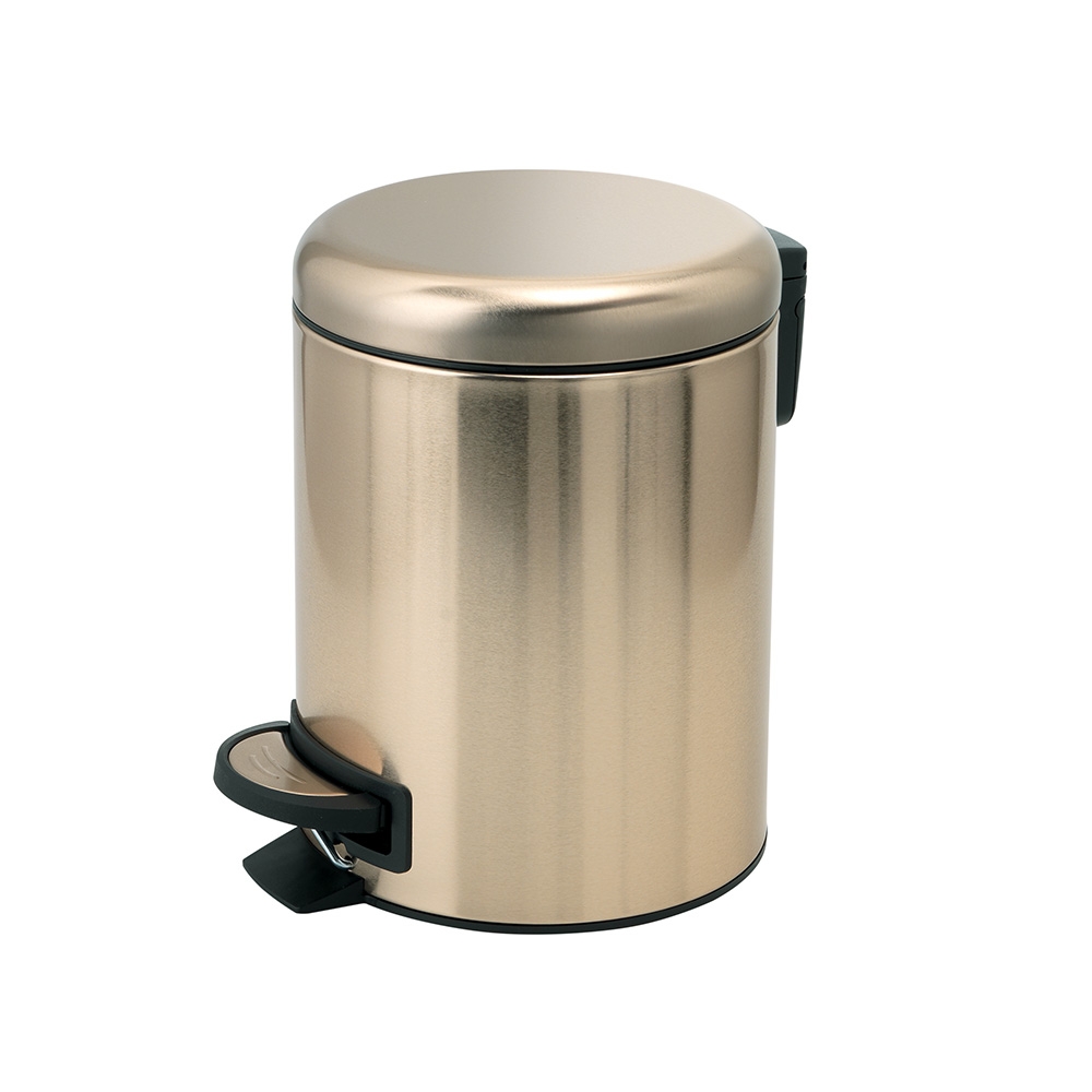 Potty Pedal Bin 3L - Brushed Brass
