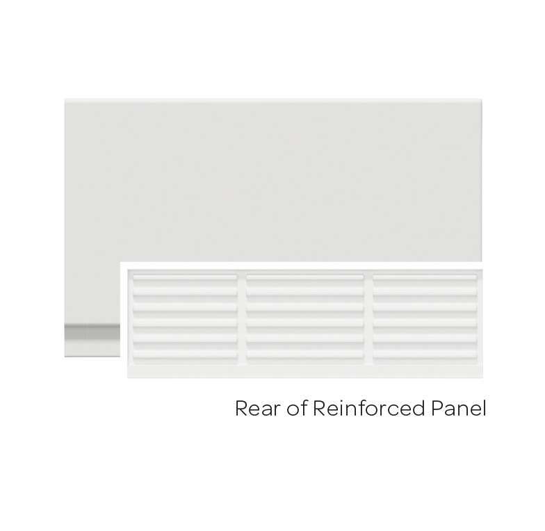 Sonic Reinforced Bath End Panel 700mm