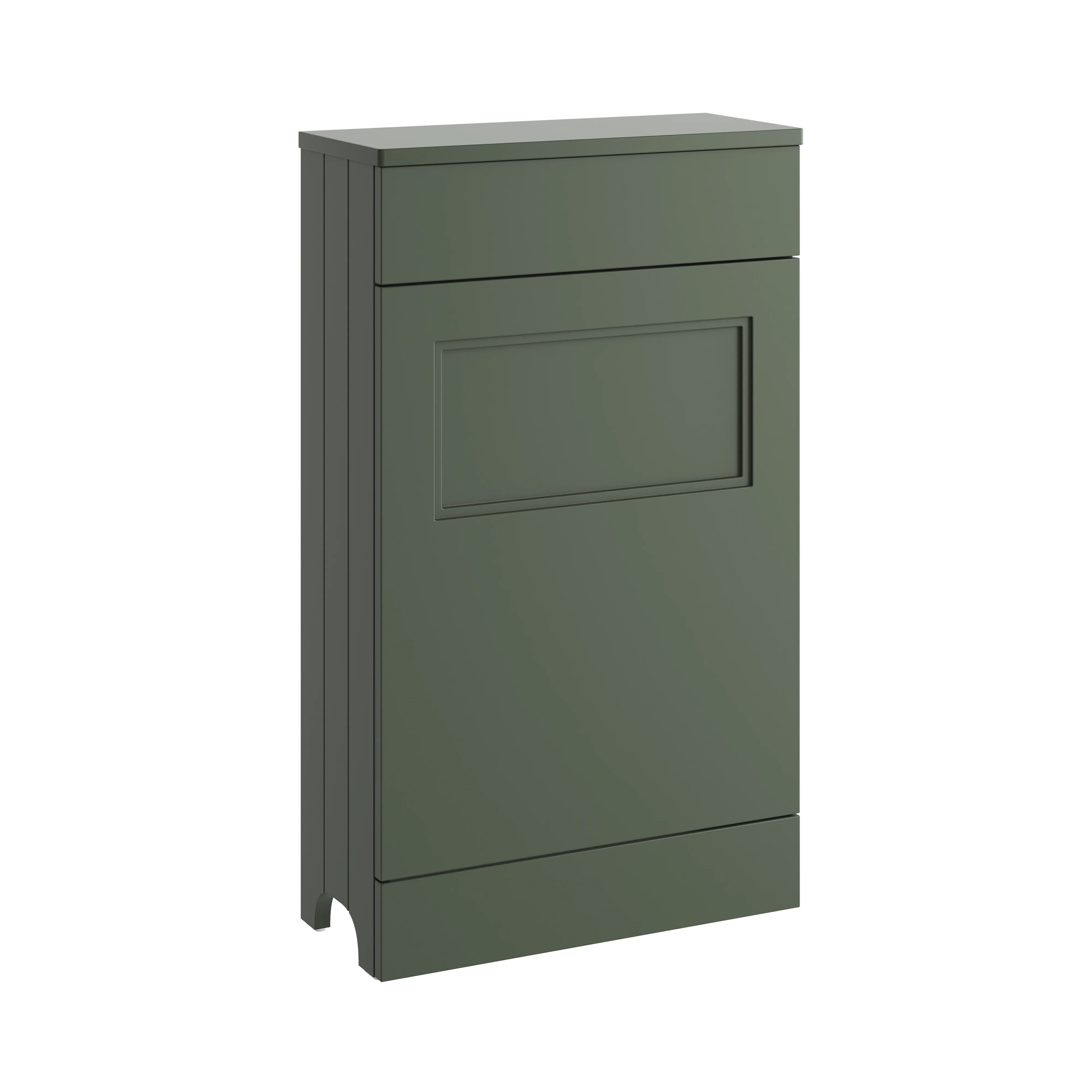 Kingsbury 50cm Back to Wall WC Unit - Heritage Green