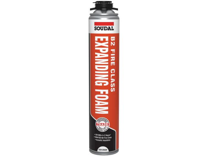 Soudal Fire Foam B2 Gun Grade 750ml