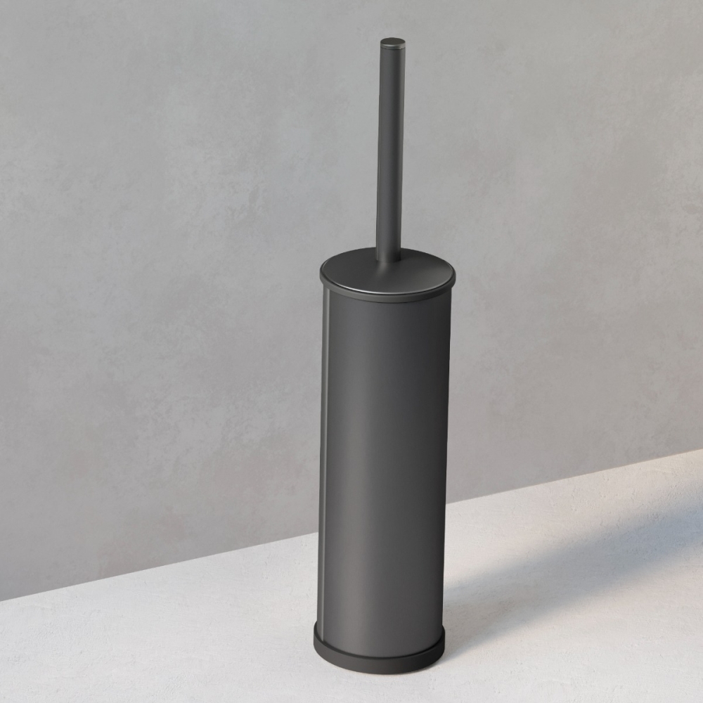 Metal Toilet Brush - Gunmetal