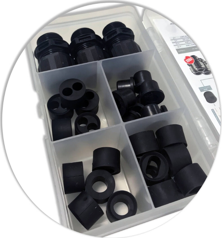 SPRINT® Assorted Sealing Insert Kit for M20 Cable Glands