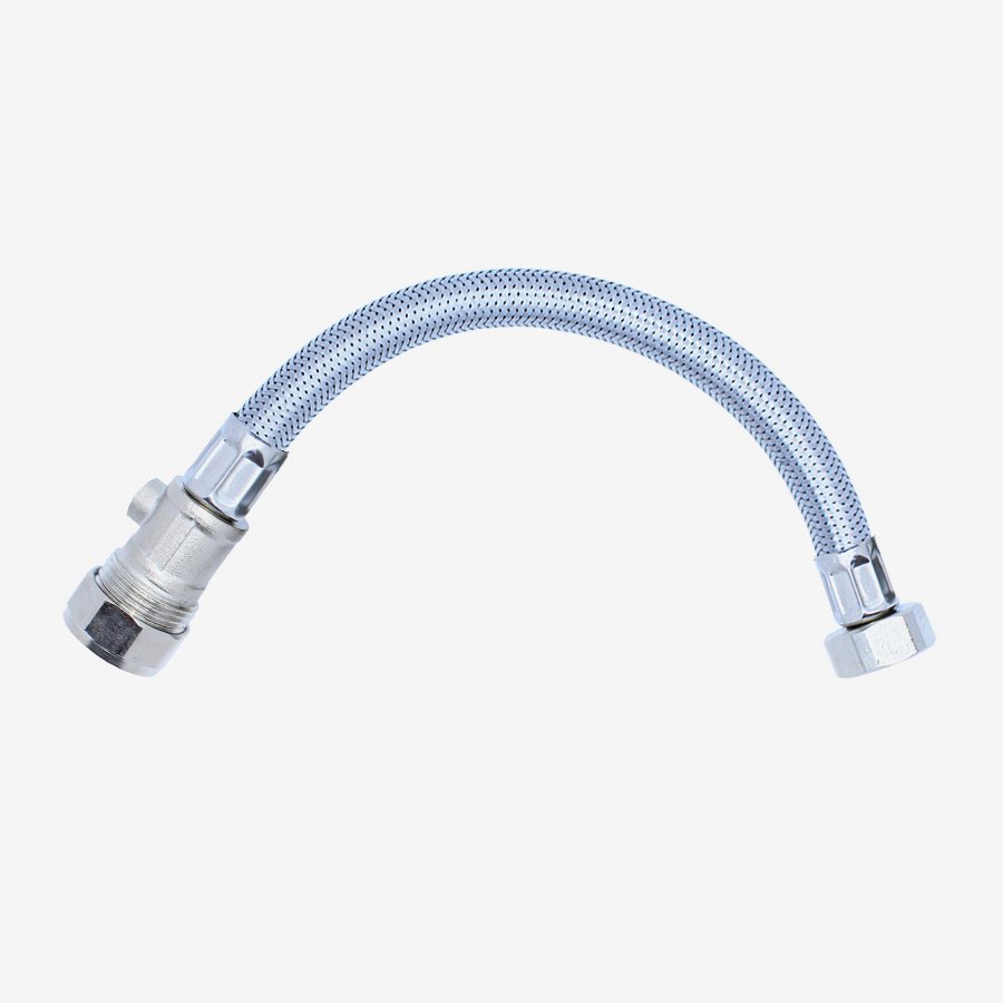 Flexible Hose 3/4" x 22mm Isolator - 300mm Long