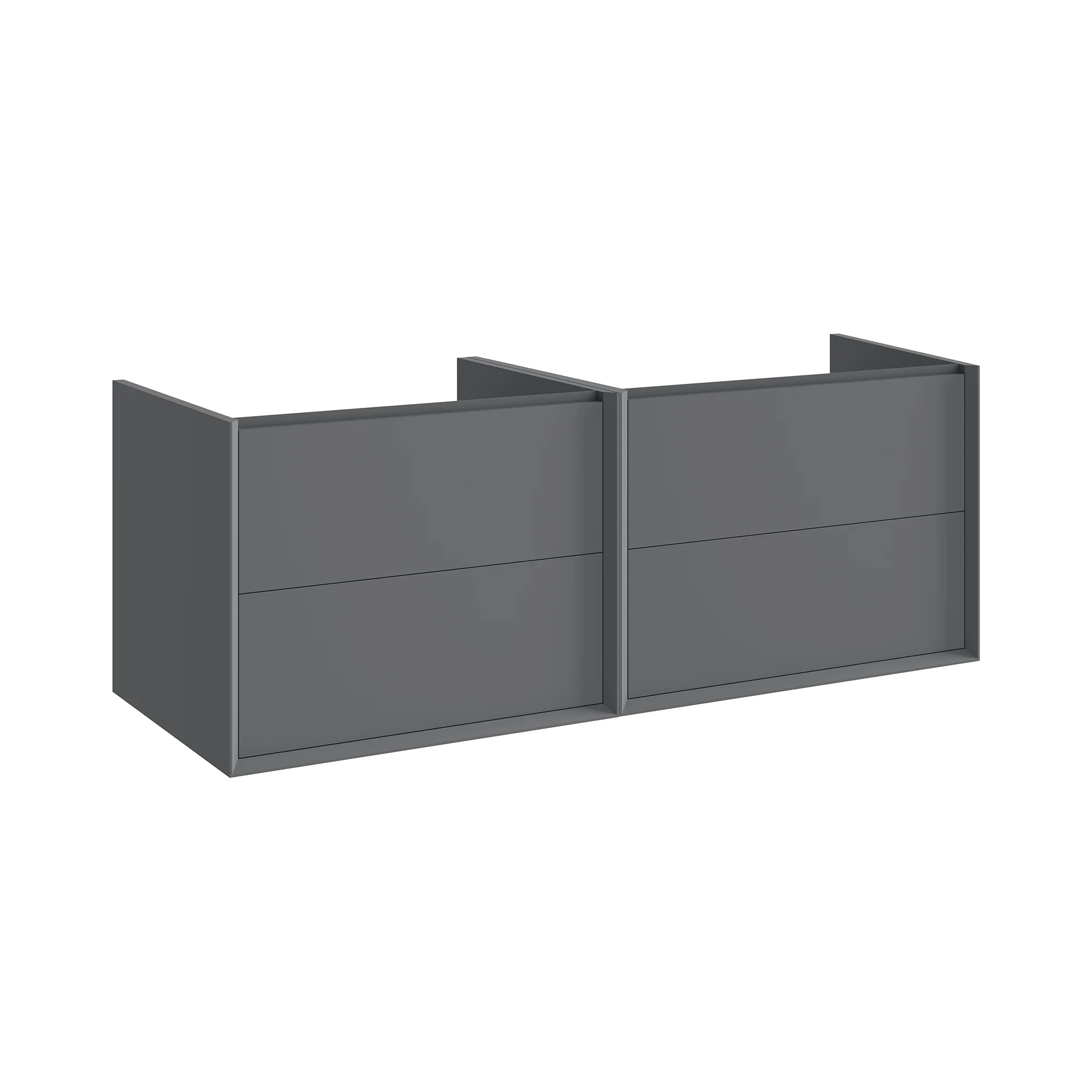 Vantage 120cm Bathroom Unit - Matt Anthracite