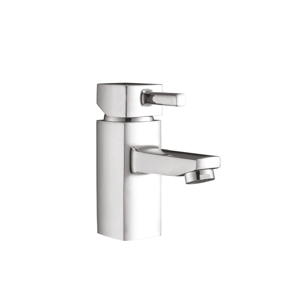 Forme Mono Basin Mixer with Push Waste