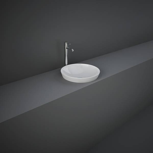 RAK-VARIANT ROUND DROP IN BASIN 36 CM - VARDI13600AWHA