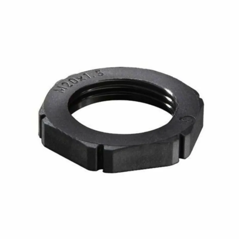 EMUG 40 SPRINT� M40, Polyamide Locknut, Black