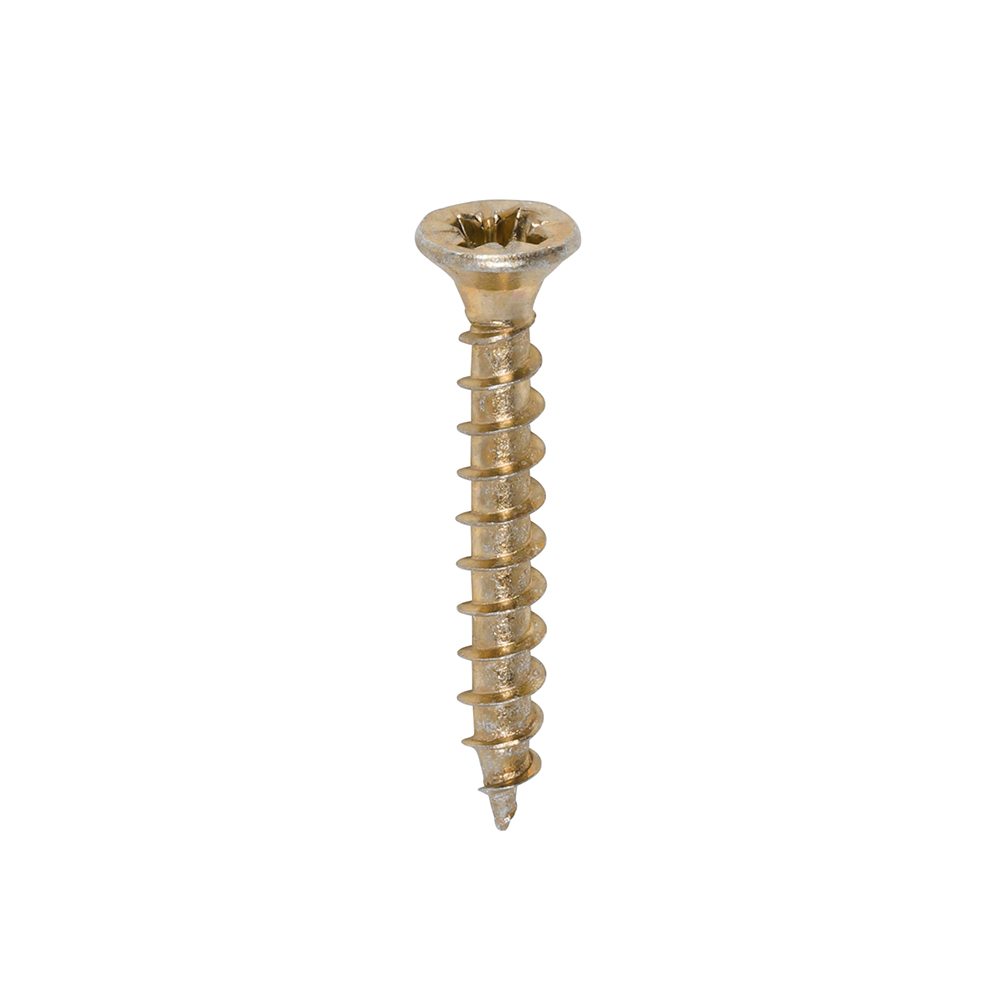 3.5 x 25 Solo Woodscrew PZ2 CSK ZYP