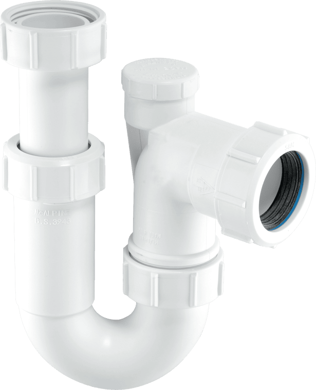 McAlpine 1 1/2" Adj Anti-Syphon P Trap