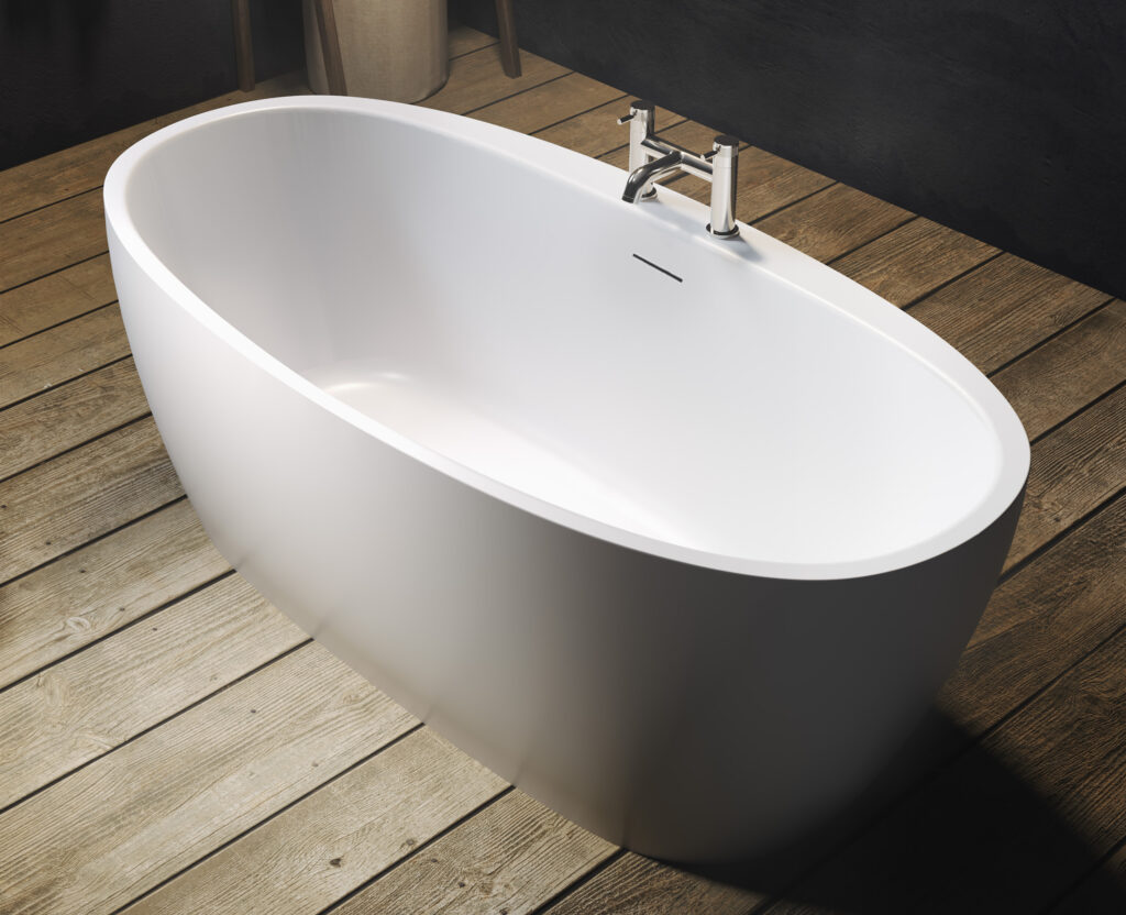 Capri Double Ended 1500x800x600 White