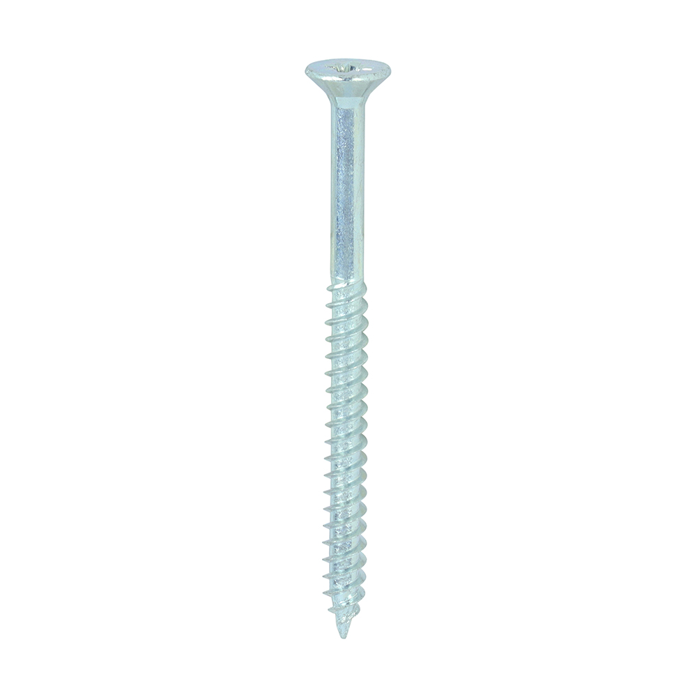 8 x 2 1/4 Twin Woodscrew PZ2 CSK Zinc