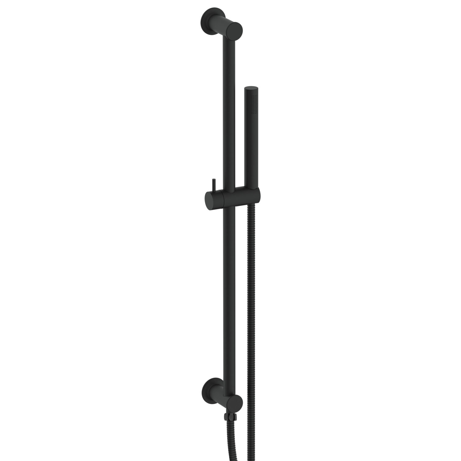 Riser Rail & Handset Including Hose Black