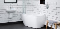 Carron Profile LH 1500 5mm Acrylic Shower Bath