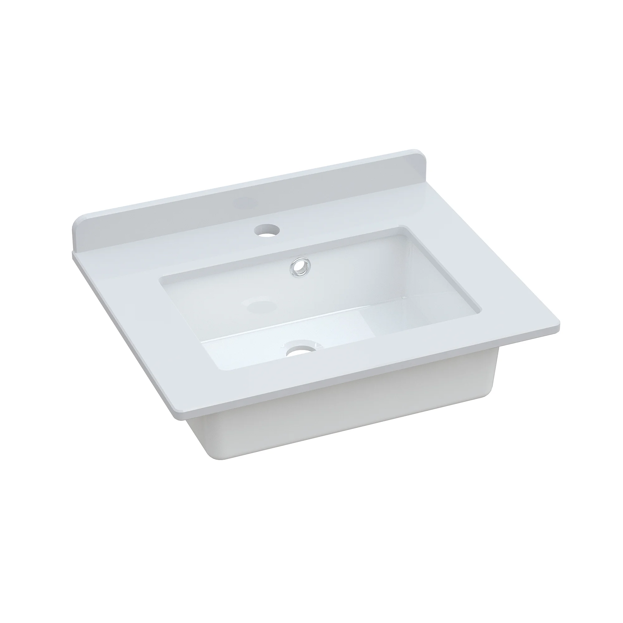 Kingsbury 50cm Quartz Countertop & Basin
