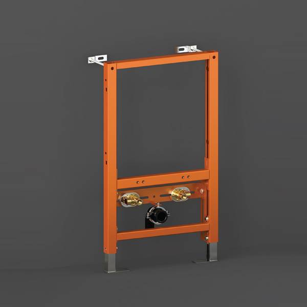 RAK-Ecofix Concealed Bidet Support Frame with Adjustable Fittings - Frame Height 114cm