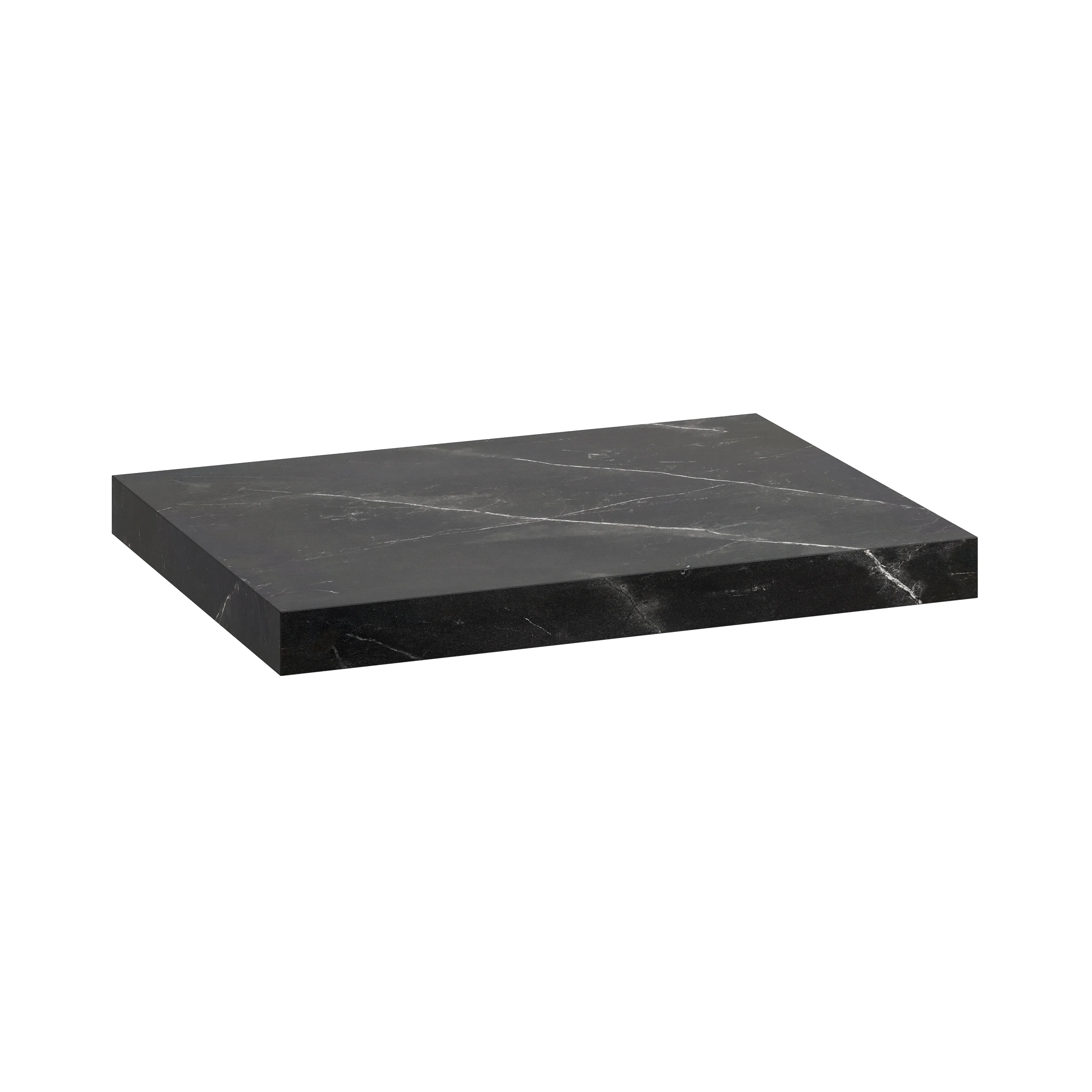 Blend 20cm Basin Shelf - Black Marble