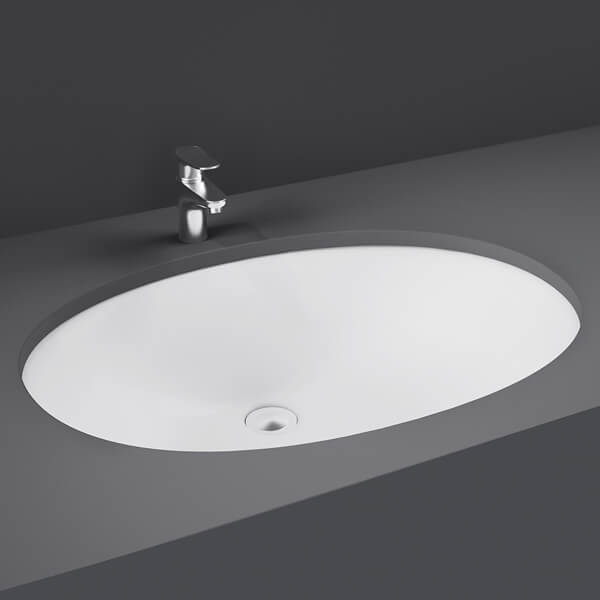 RAK-Rosa 50cm Under Counter Wash Basin