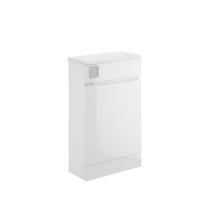 Scudo Waterguard WC Unit, Gloss White — 500mm
