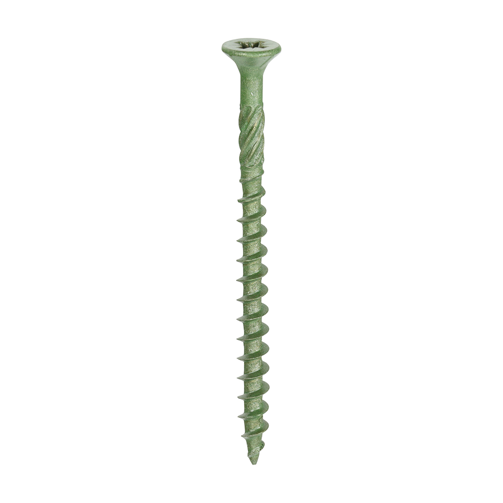 4.5 x 60 Decking Screw PZ2 - Green