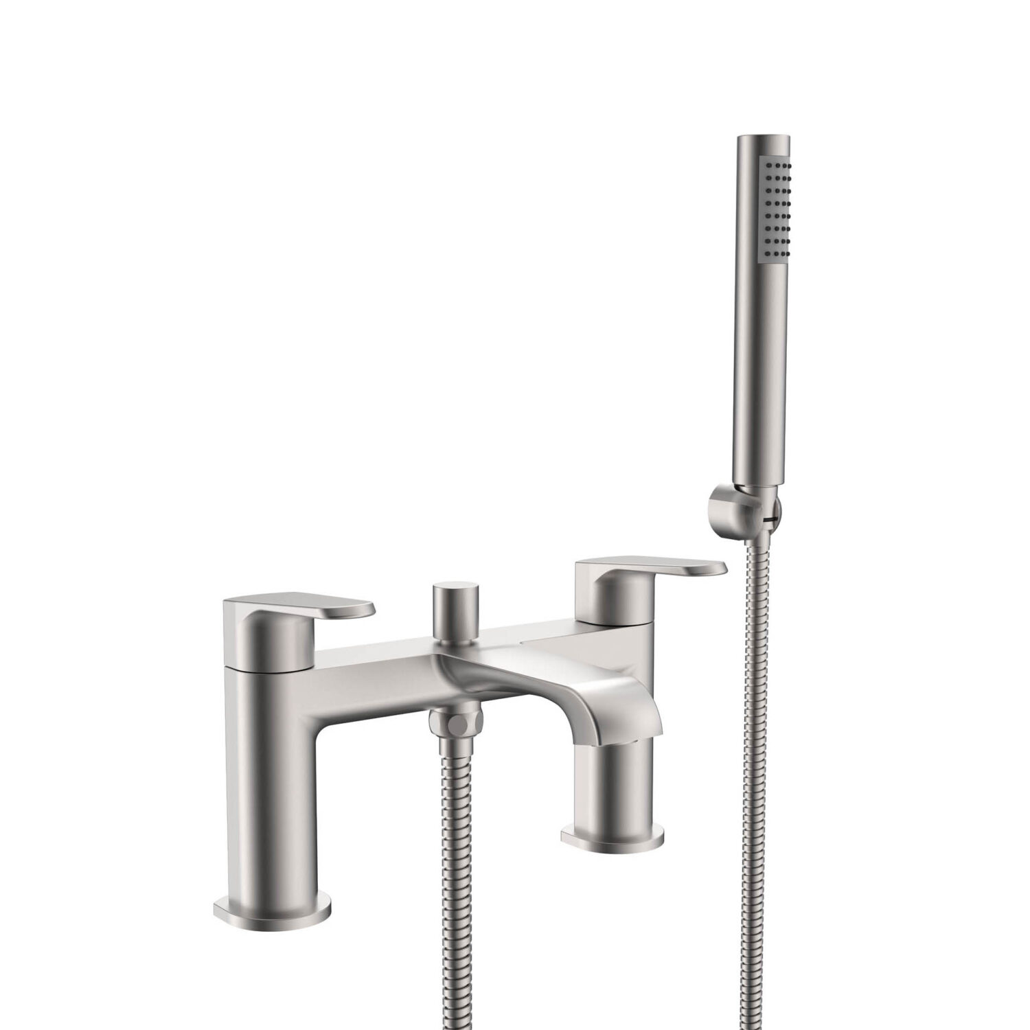 Montana Bath Shower Mixer Brushed nickel