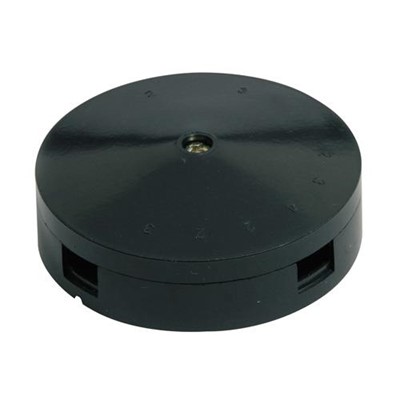20Amp Junction Box 6 Terminal - Black