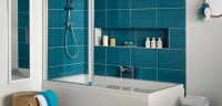 Carron Urban Swing Carronite Rectangular Shower Bath 1575 x 850mm Left Hand