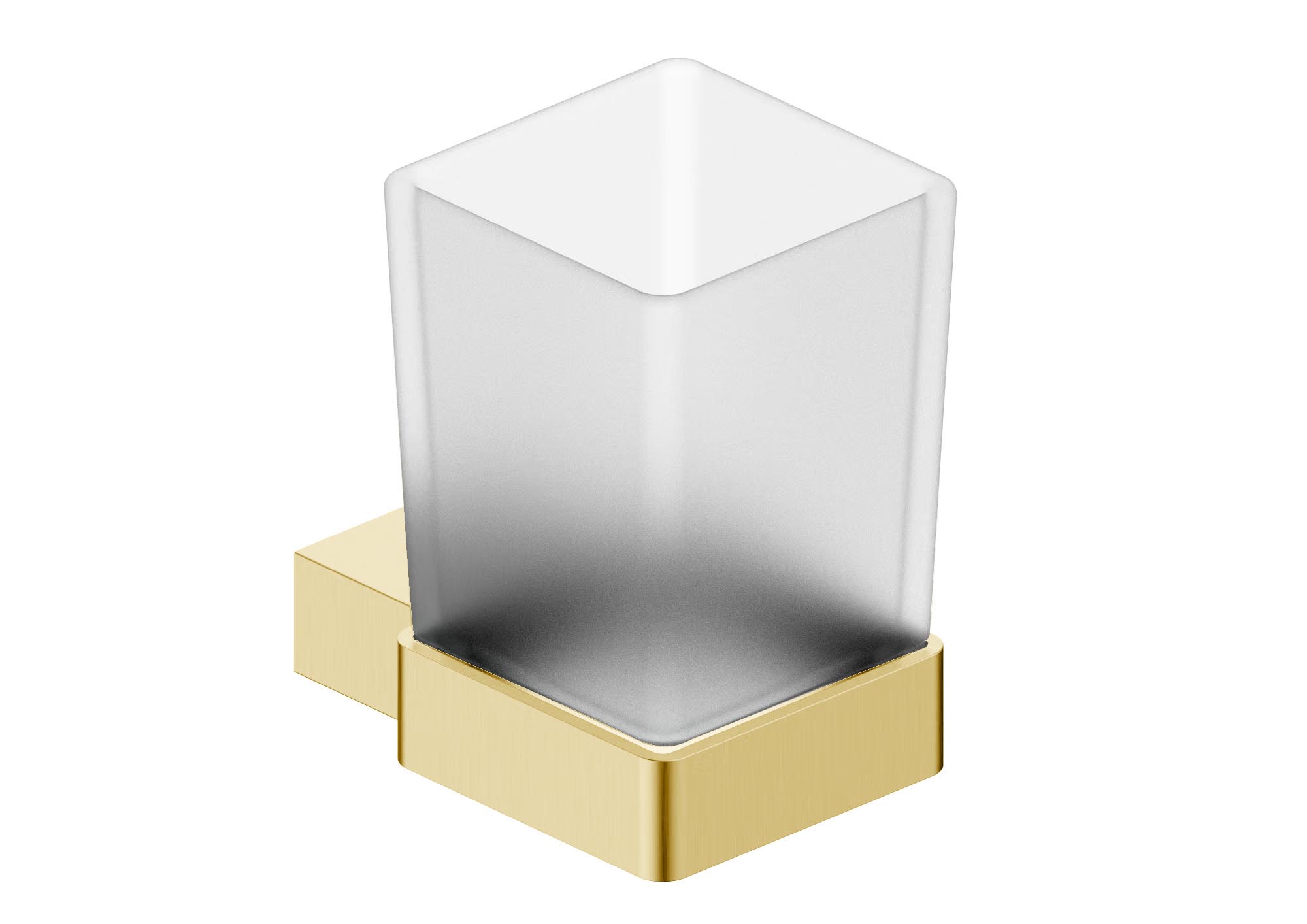 Roma Tumbler Holder Brushed Brass