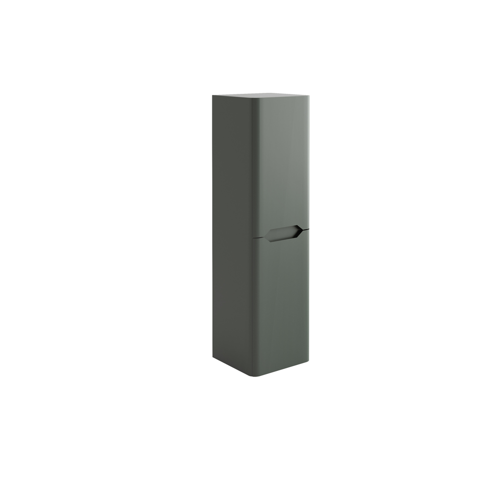 Ella 1400 Tall Boy Cabinet - Matt Anthracite
