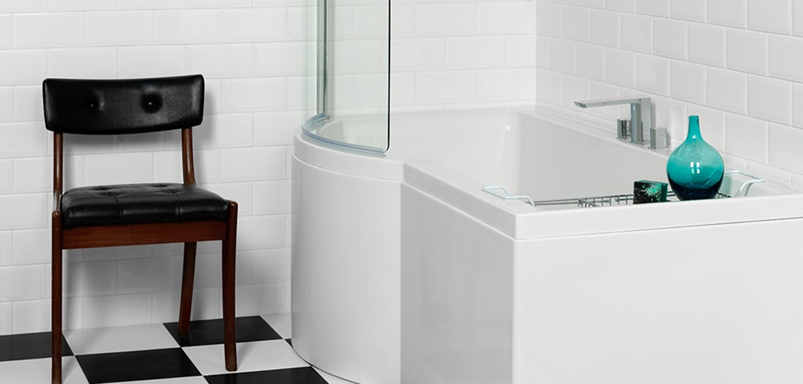 Urban LH 1700 Carronite Showerbath
