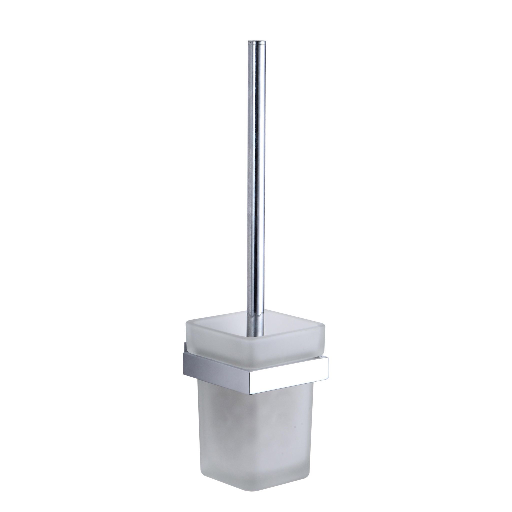 Alpha Toilet Brush Set Chrome