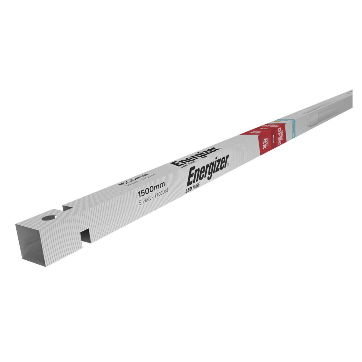 Energizer 22W 5ft (1500mm) LED Tube G13 - 2,649 Lumen - 6,500K (Daylight)