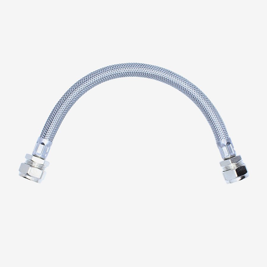 15mm x 15mm Flexible Tap Connector - 300mm