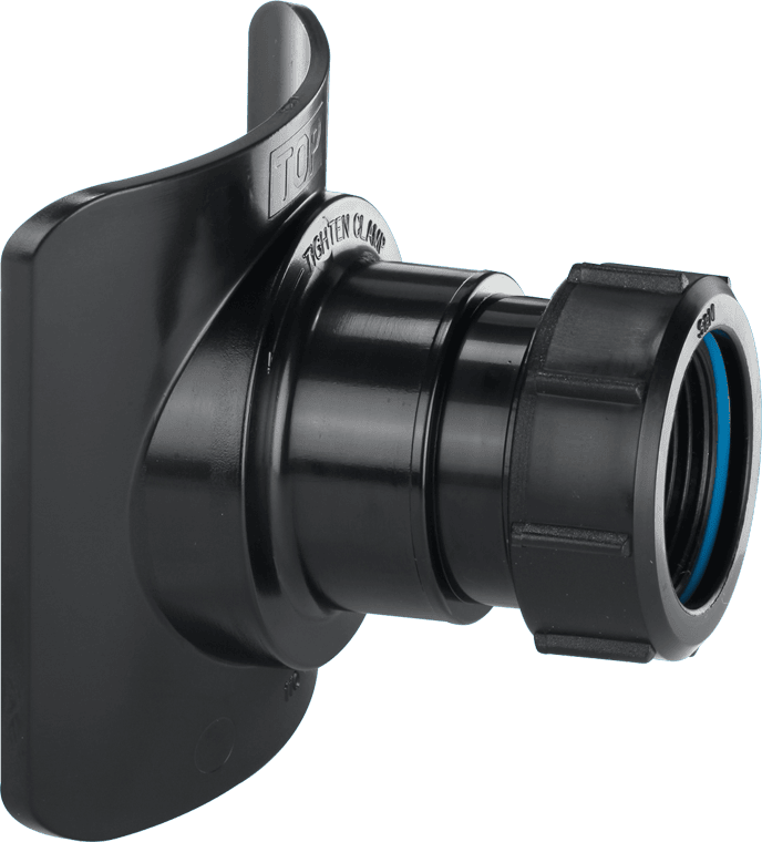 McAlpine 4" x 1 1/4" Mechanical Soil Pipe Boss Connector