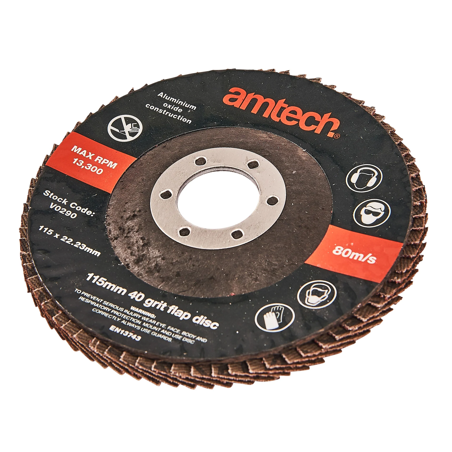 115mm 40 Grit Flap Disc