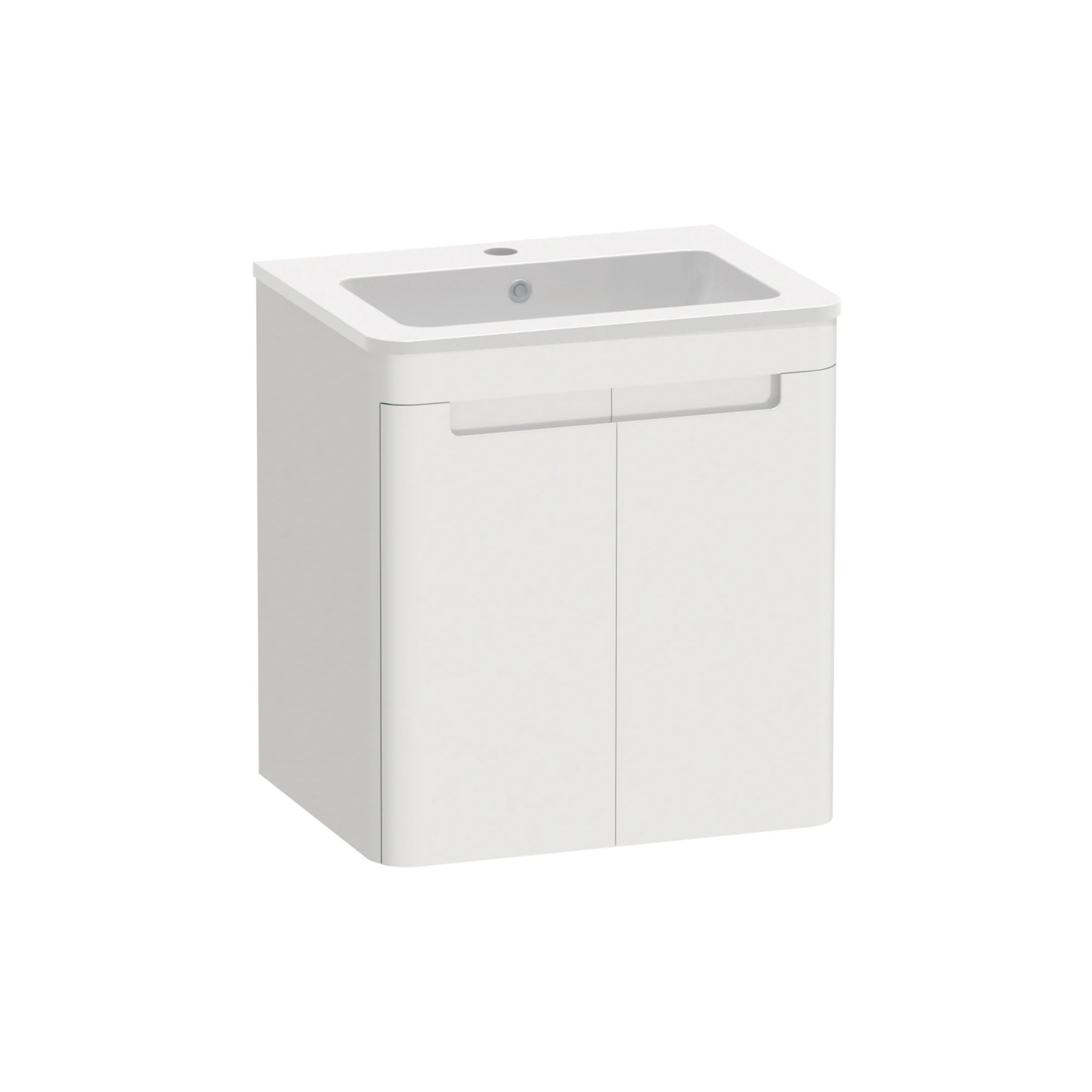 Camber 60cm Compact Wall Hung Unit - Gloss White