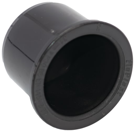 32mm Push-fit Socket Plug Black