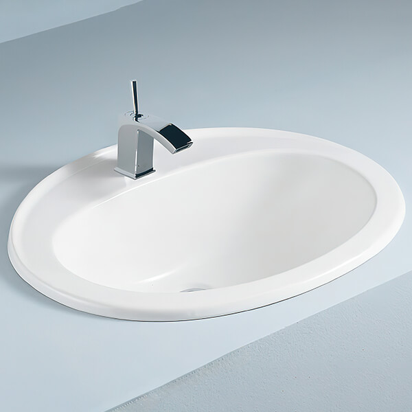 RAK Mira 56cm Over Counter Wash Basin 1th