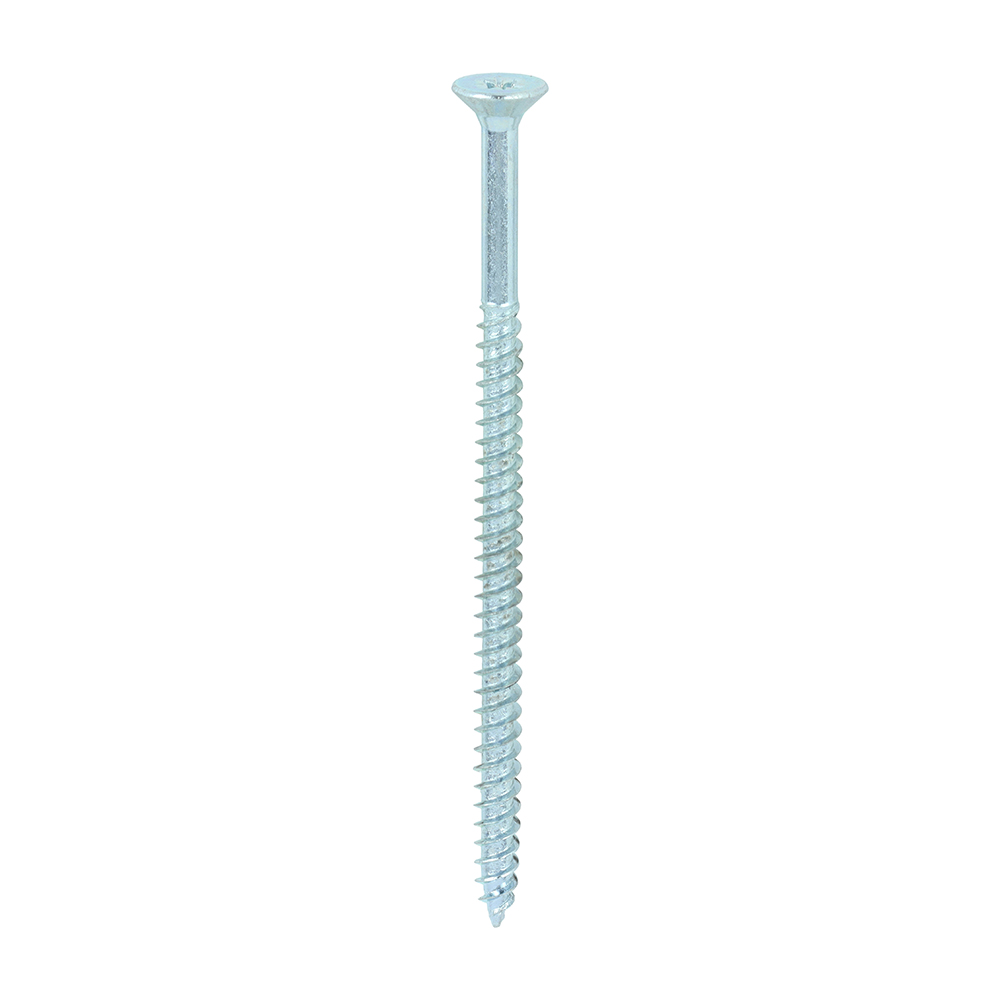 10 x 3 1/2 Twin Woodscrew PZ2 CSK Zinc