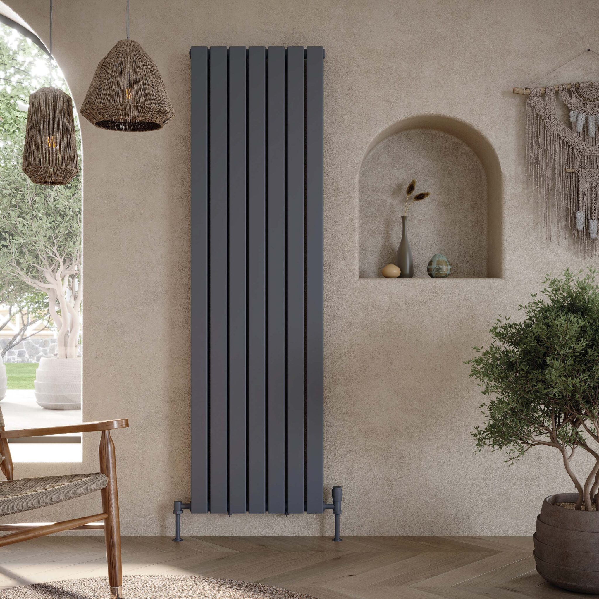 Bravo Double Designer Radiator – 1800 X 204