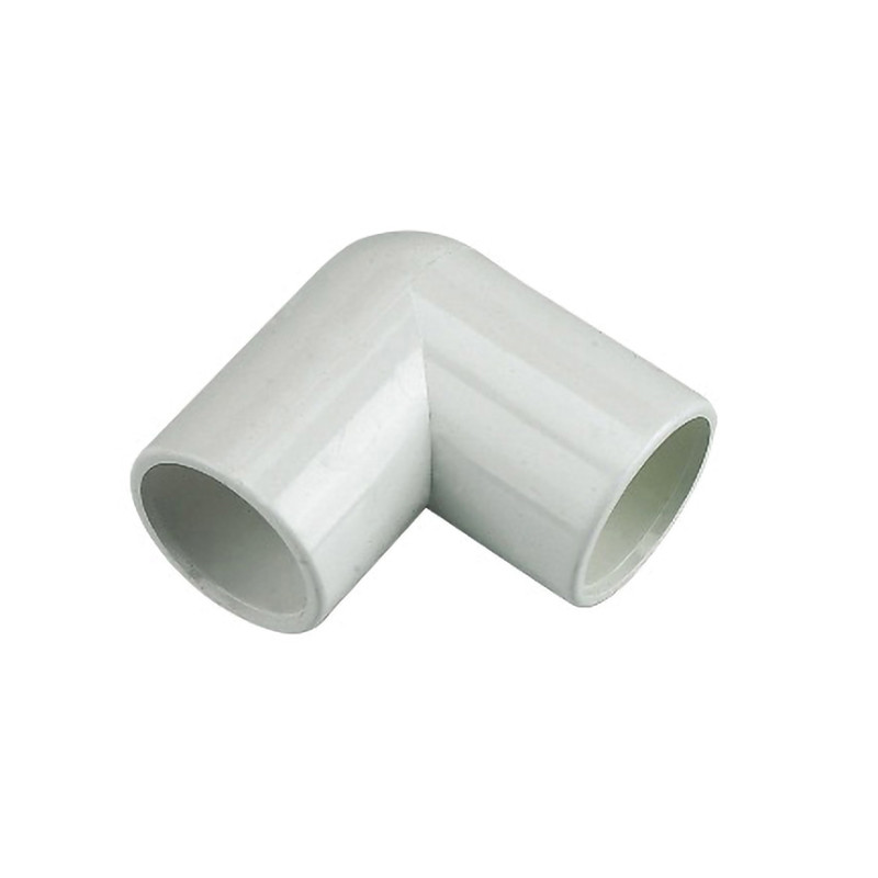 21.5mm Overflow 90� Bend White