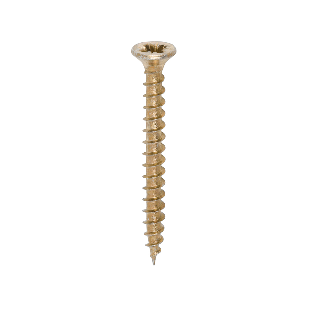 3.5 x 35 Solo Woodscrew PZ2 CSK ZYP